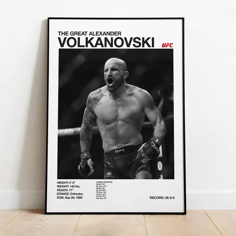 Poster Alexsander Volkanovski