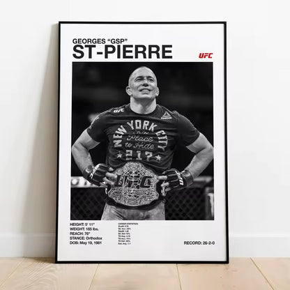 Poster Georges ST-Pierrre