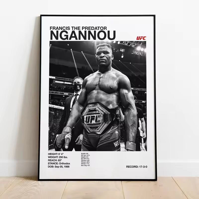 Poster Francis Ngannou