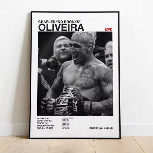 Poster Charles Oliveira