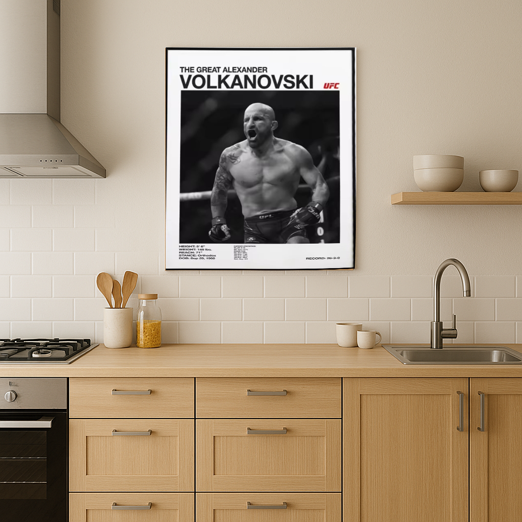 Poster Alexsander Volkanovski